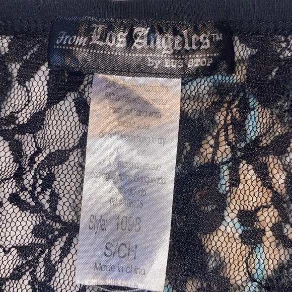 Beautiful lace and bling tank top by Bus Stop. Small - Picture 4 of 4